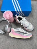 Adizero: Estilo e Desempenho em Tons de Cinza e Rosa (FRETE GRÁTIS)