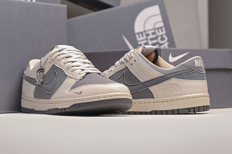Tênis Dunk SB Explorer PREMIUM - Branco e Cinza (Frete Grátis)