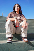 Tênis Dunk Low Pro SB - Marrom e Branco (Frete Grátis)