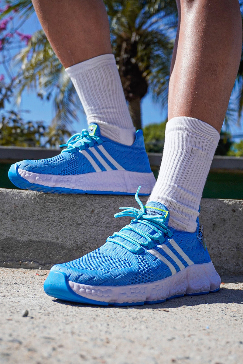 Tênis Esportivo 33Y - Azul (Frete Grátis)