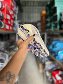 Tênis Flor de Lótus - Bege e Preto (Frete Grátis)