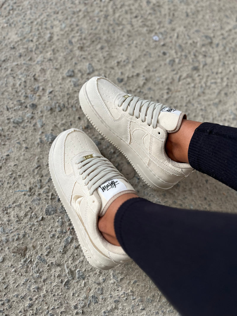 Tênis Air Force 1 Edição Exclusiva - Bege (Frete Grátis)