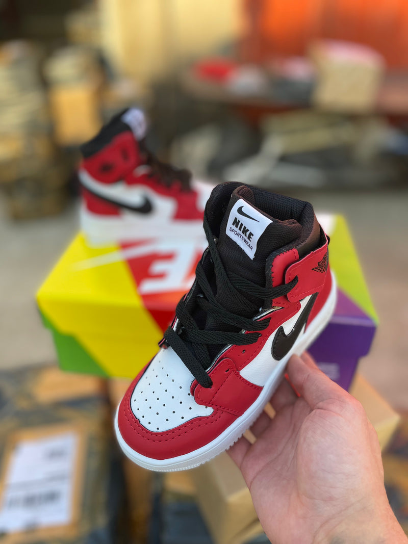 Tênis Air Jordan Infantil - Cores Clássicas (Frete Grátis)