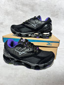 Tênis Flor de Lótus - Bege e Preto (Frete Grátis)