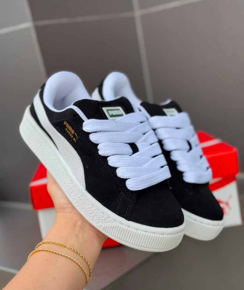 Tênis Suede XL - Preto  (Frete Grátis)