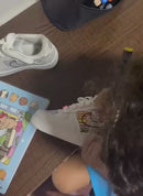 Tênis Air Force 1 Infantil - Edição Criativa (Para Colorir!)