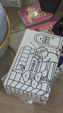 Tênis Air Force 1 Infantil - Edição Criativa (Para Colorir!)